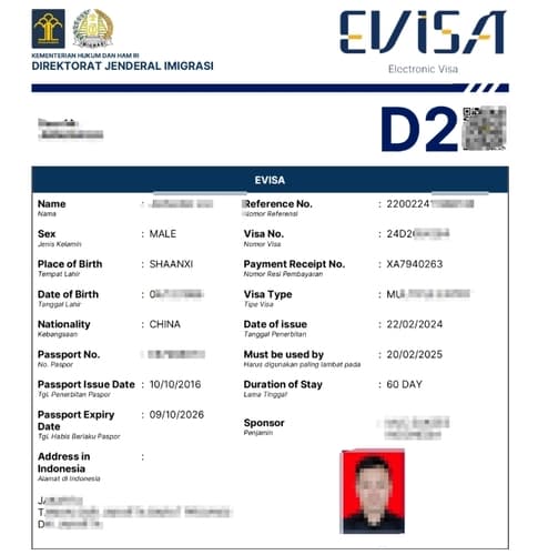 印尼签证类型大盘点！附办理资料