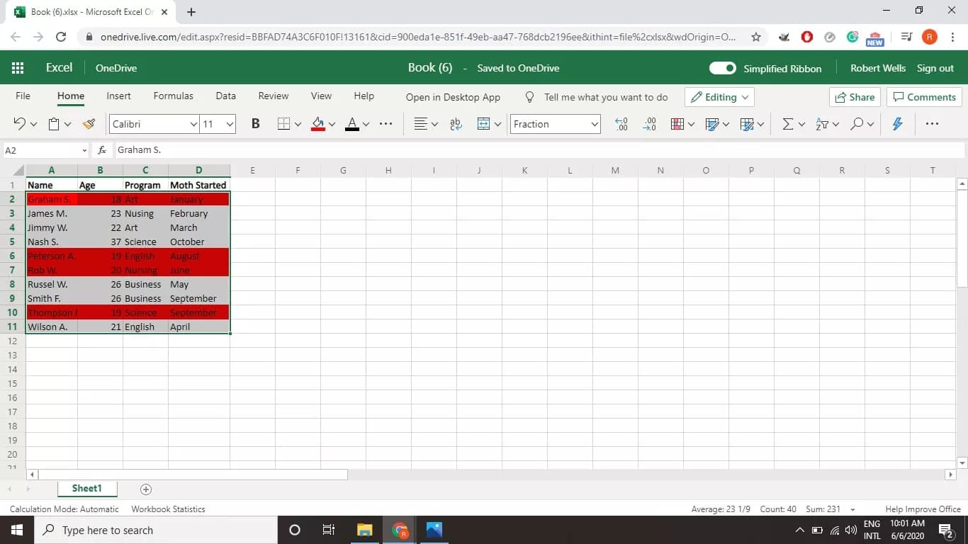 在 Excel 中按颜色排序的 3 种方法