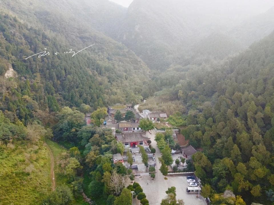 终南山下隐秘千年古庙，藏着陕西唯一元代建筑