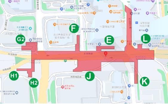 深圳地铁13号线部分站点出入口位置公布