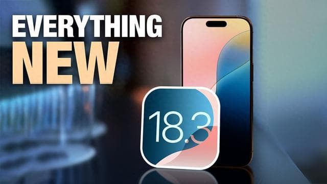 iOS 18.3 中的所有新功能汇总