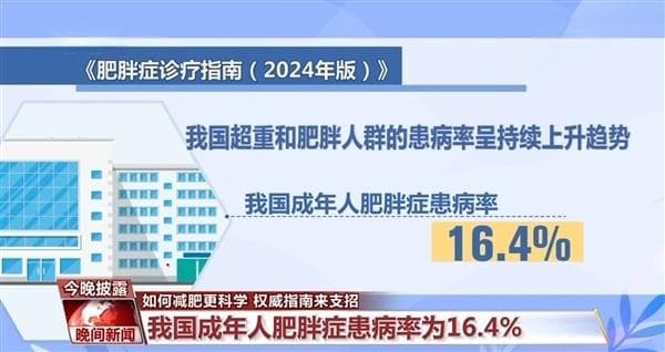 国家卫健委发布肥胖诊疗指南：明确肥胖标准与科学减重方案