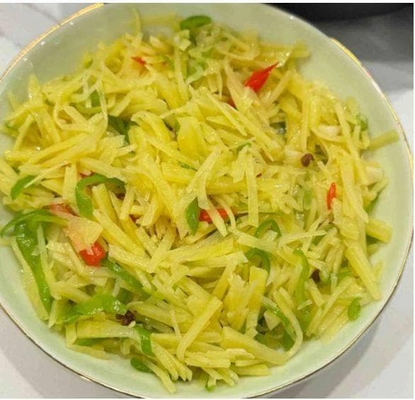 脆爽可口，清炒土豆丝的制作秘籍
