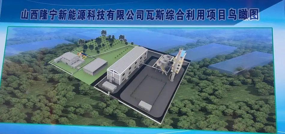 山西隆宁新能源科技有限公司瓦斯综合利用项目案例