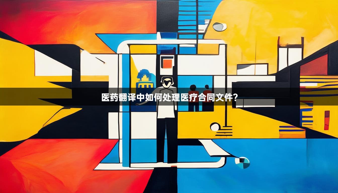 医药翻译中如何处理医疗合同文件？