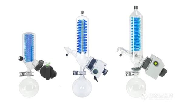 旋转蒸发仪冷凝器性能对比：迷你型 vs 大型