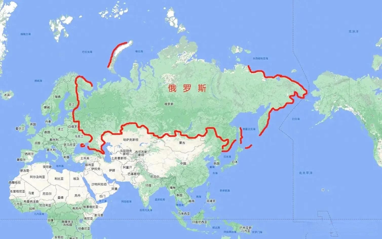 全球海陆面积国家排名：中国是多少？