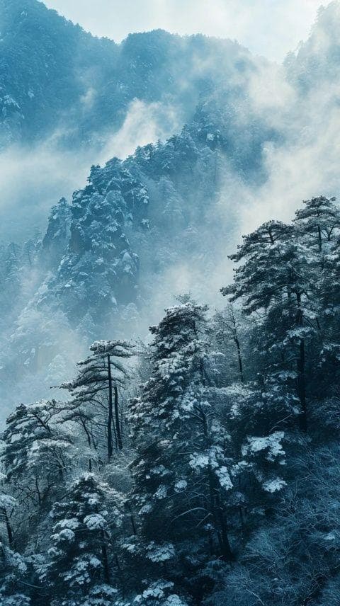 庐山冬日看雪攻略(庐山冬天雪景)