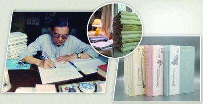 为翻译《战争与和平》 草婴曾制作559张人物卡片