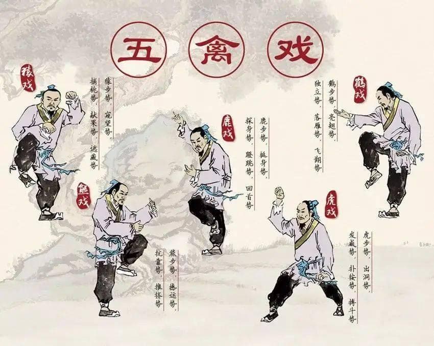 五禽戏的保健要点