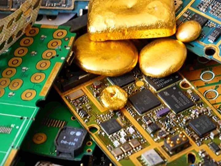 从镀金废料中提取黄金的两种方法