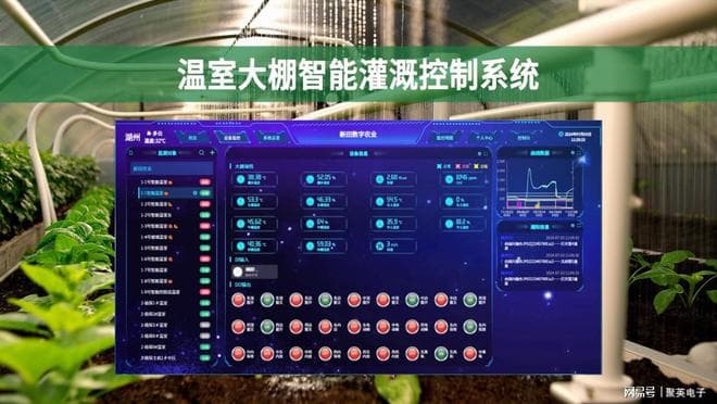 温室大棚智能灌溉控制系统，精准管理种植环境