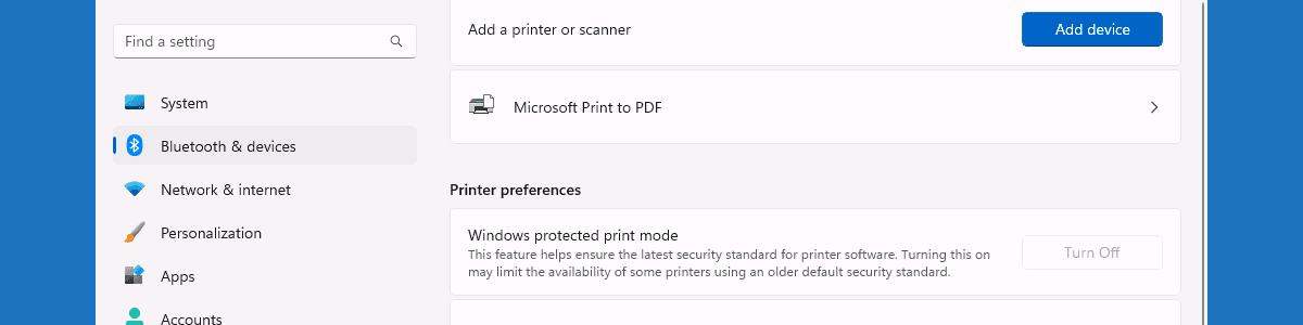 如何在 Windows 11 中启用安全打印模式