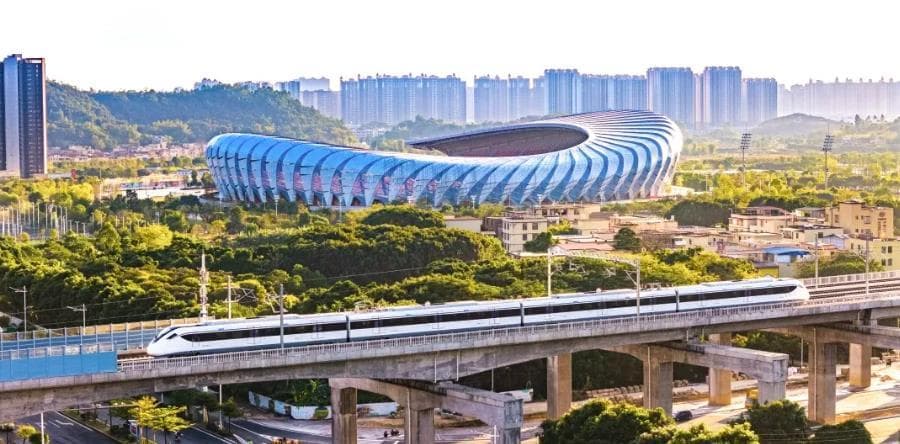 坐高铁去清远实现景点轻松打卡！