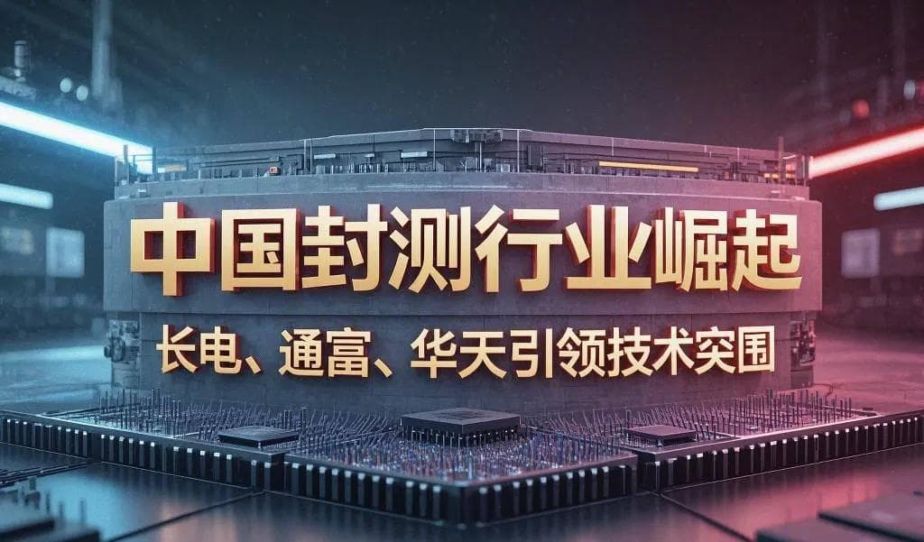 中国封测行业崛起：长电、通富、华天如何引领技术突围与市场博弈？