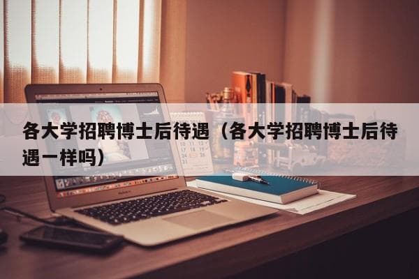 各大学招聘博士后待遇大盘点：从薪资到福利全方位解析