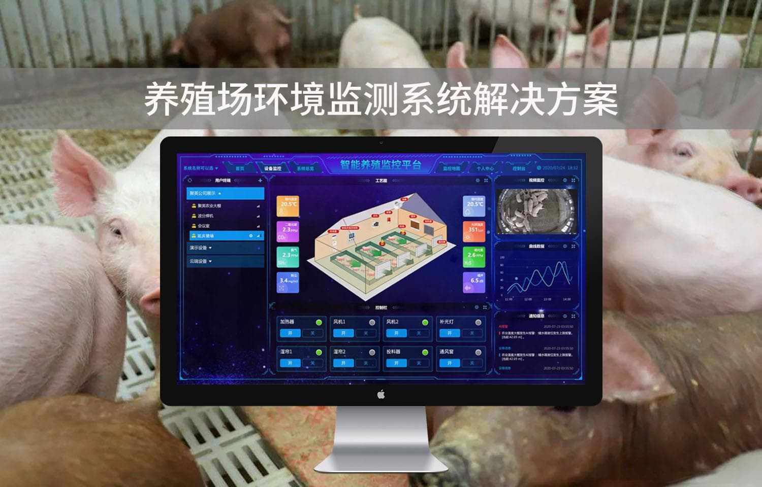 养殖场环境监测系统功能与应用意义