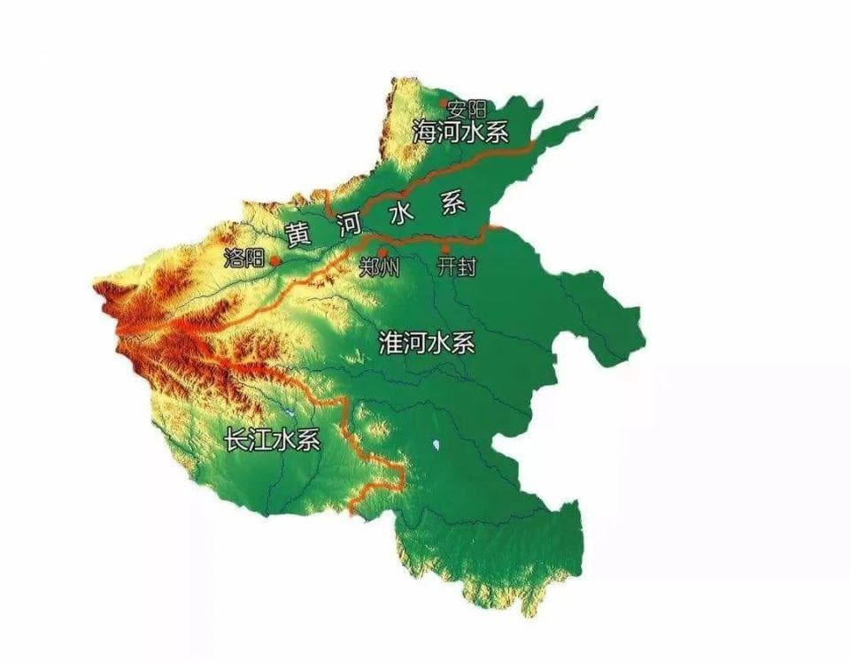 河南跨四水：海河黄河淮河长江在这里交汇