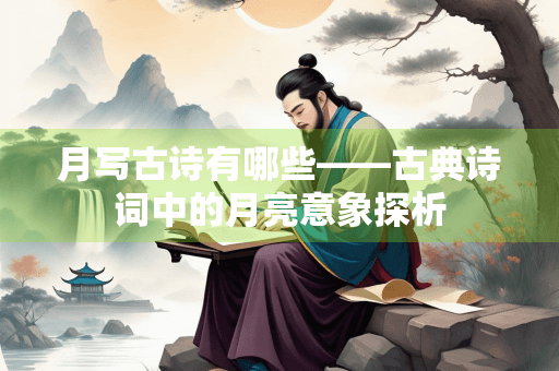 月写古诗有哪些——古典诗词中的月亮意象探析