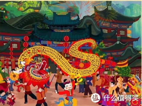 传统习俗的生动呈现，元宵节的舞龙与舞狮