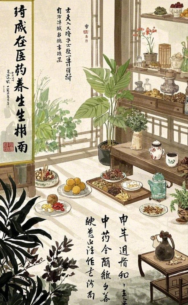 传统医学养生指南：饮食、起居、运动、情志及中药调理实用方法