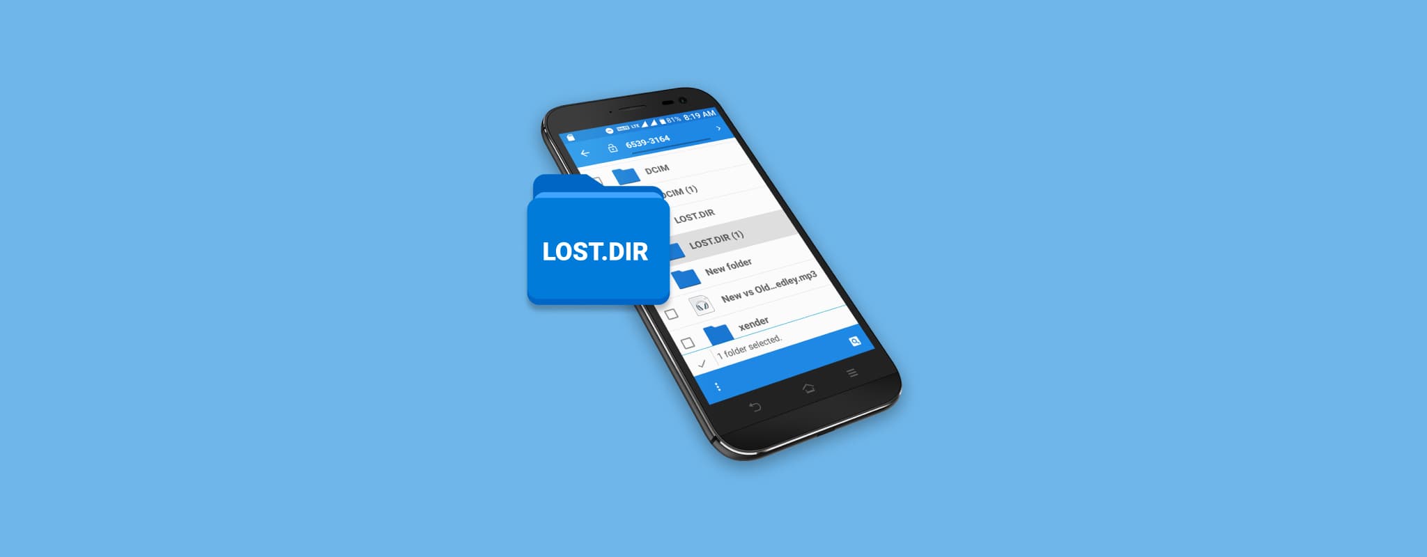 如何从Android设备上的Lost.Dir文件夹中恢复文件