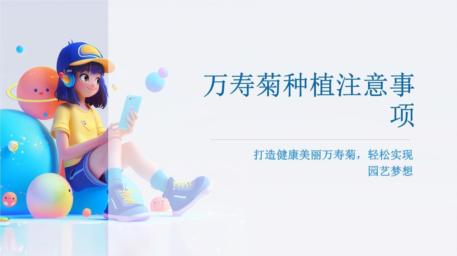 万寿菊种植注意事项