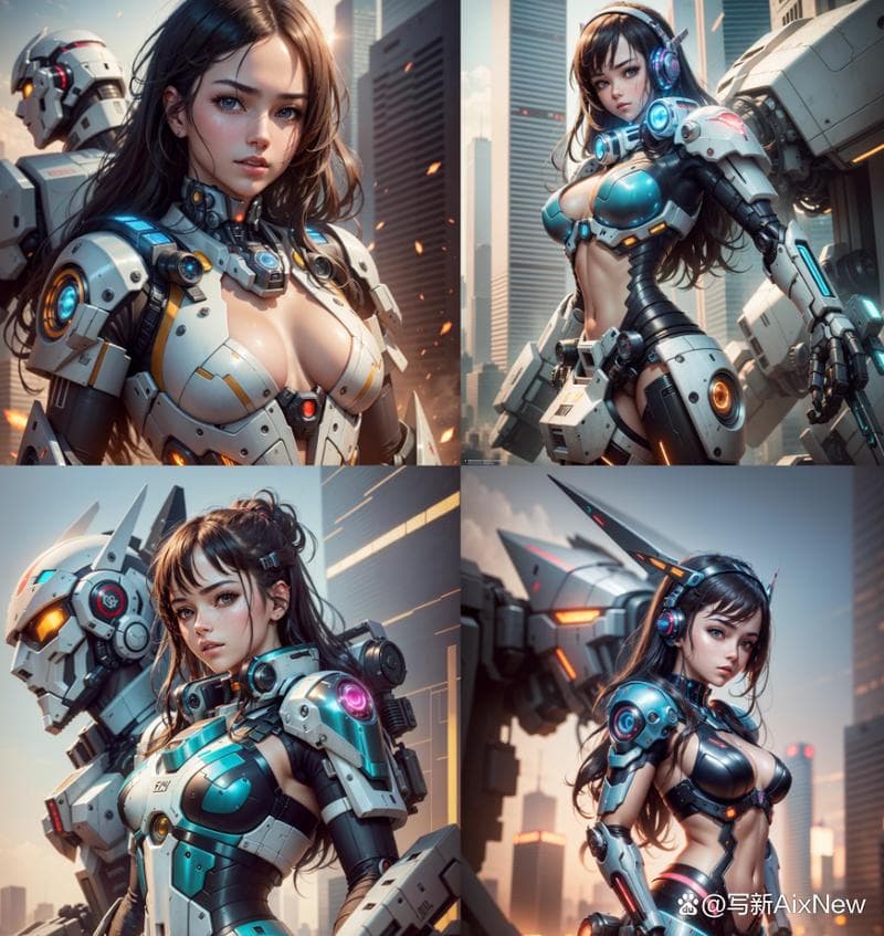 AI绘画与人类画家作品的对比