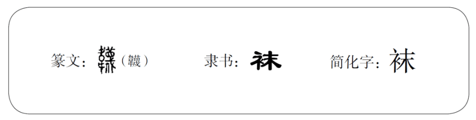 生活中的文化，说文解“袜”