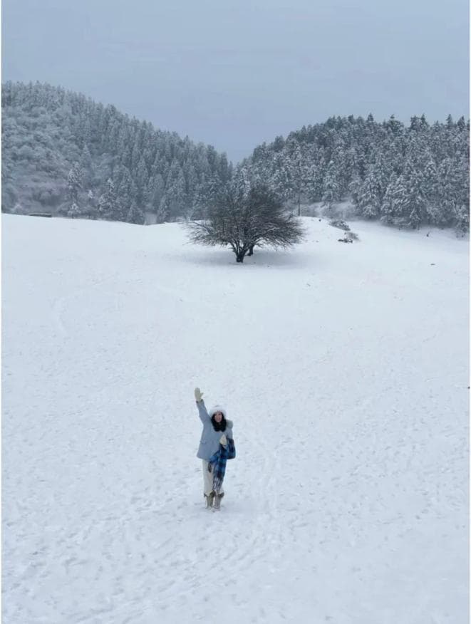 2024第一场雪，赏雪徒步、温泉古镇，重庆6条冬日宝藏路线亲测好耍