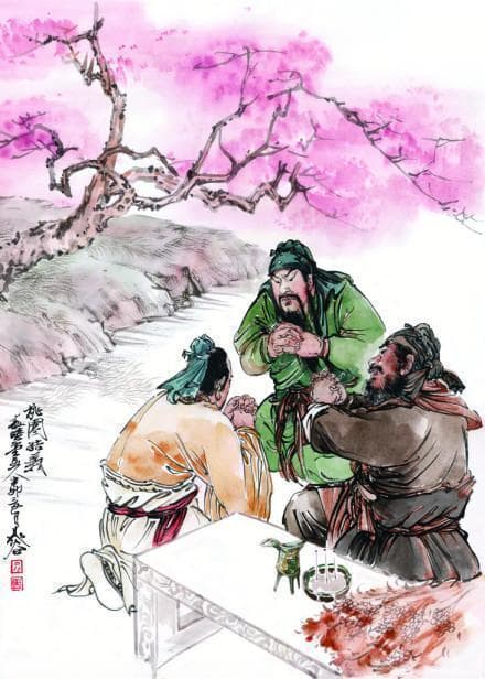 《桃园三结义》：兄弟情深，乱世中的忠义传奇