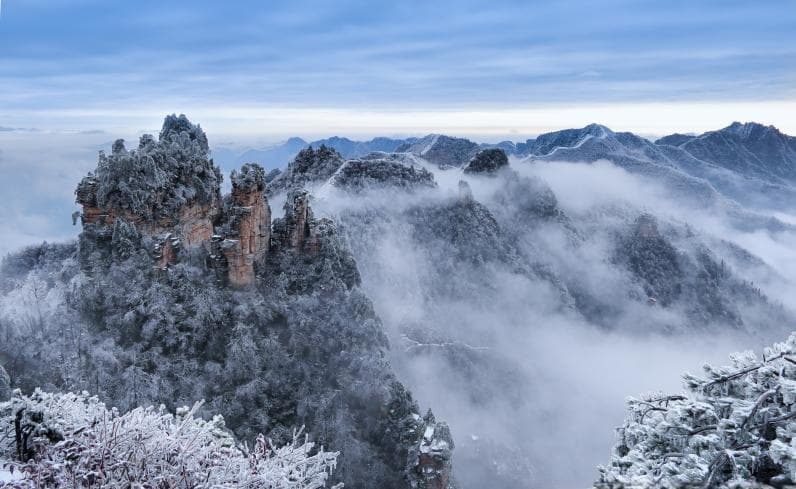 赏美景、玩滑雪、过赶年……冬季到张家界，探寻你的世界