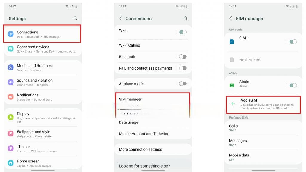 如何检查你的Android设备是否支持eSIM？