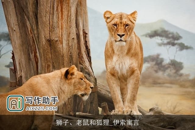 狮子、老鼠和狐狸：一则伊索寓言的智慧启示
