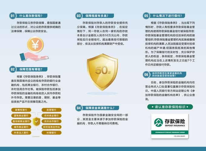 深化公众理解，加强存款保险知识的宣传与普及