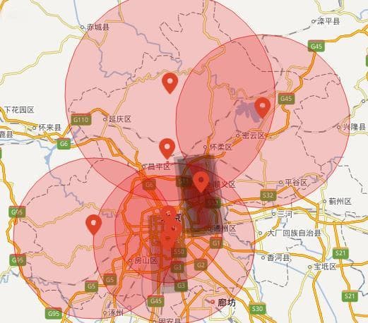 北京无人机禁飞区范围图
