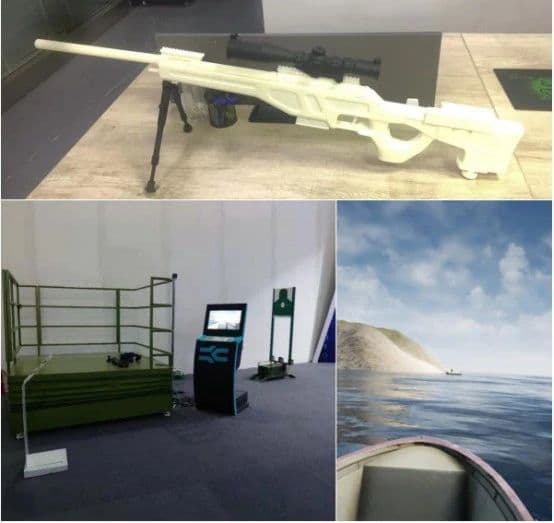 VR+仿实装——半实物狙击射击模拟训练系统