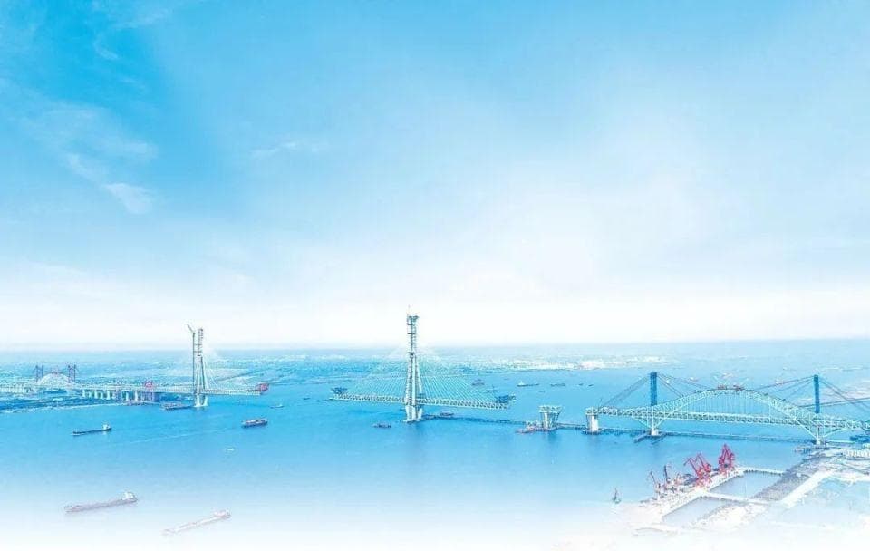 在毫厘间“搭积木”——探访常泰长江大桥