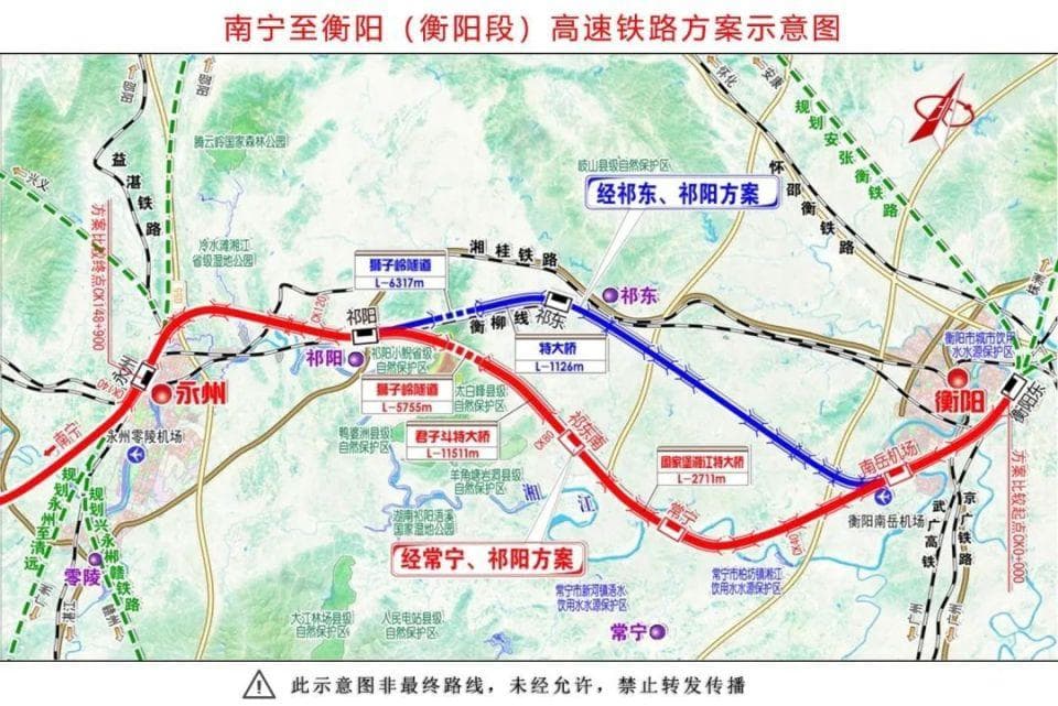 湖南或将新增的这两条高铁，其中一条和株洲有关