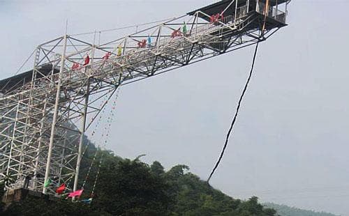 重庆三大蹦极地点全攻略：统景、洋人街、乐和乐都