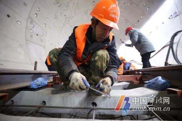 宁波地铁3号线二期预计8月底前实现全线轨通