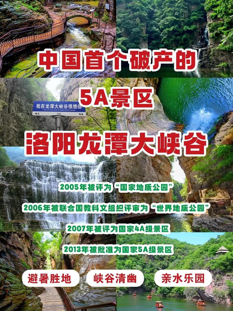 洛阳龙潭大峡谷：一场不可错过的自然奇观之旅！