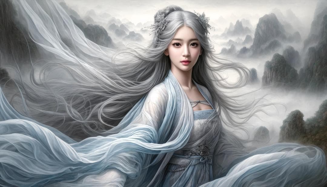 AI绘画：用AI生成的提示词绘制仙女图，竟然捕捉到了仙女的精髓