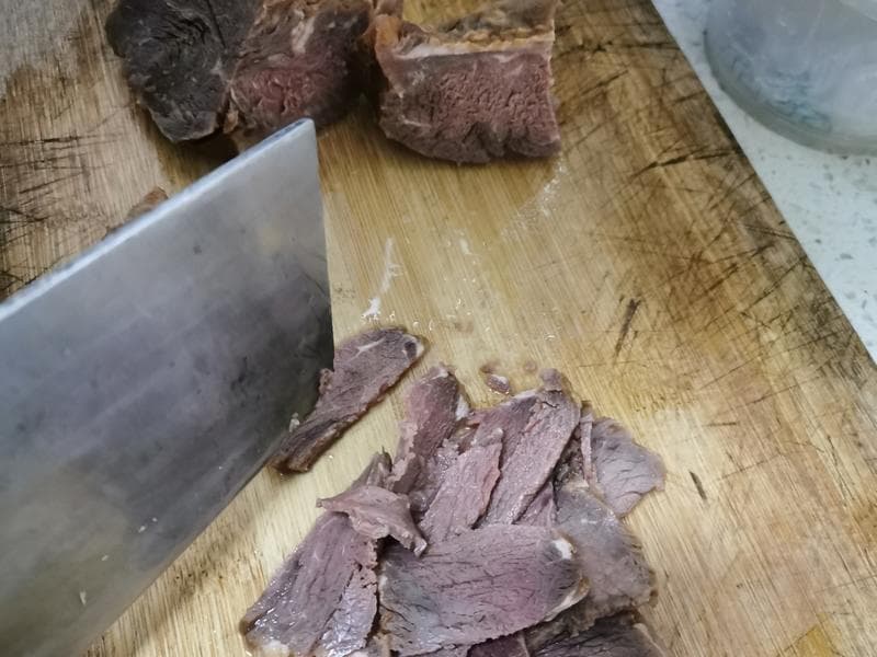 青菜烧牛肉 快手宴客家常菜