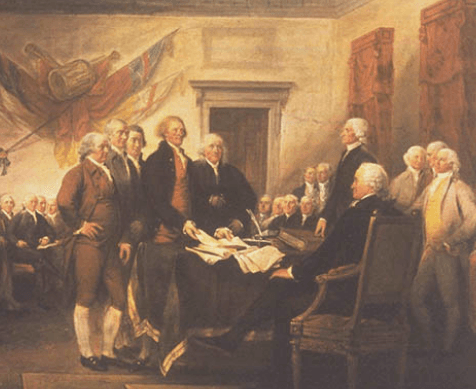 美国独立宣言：自由的呐喊，1776年的里程碑
