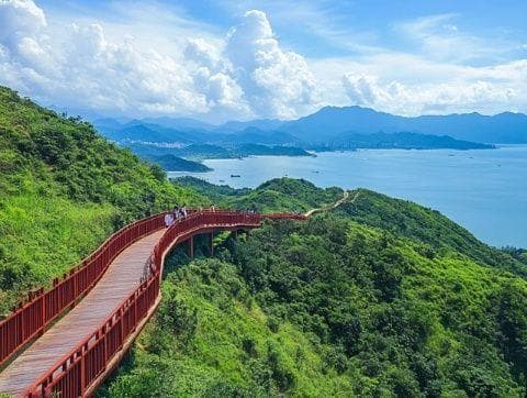 黑排角徒步海岸线全记录 惠州户外探险新去处