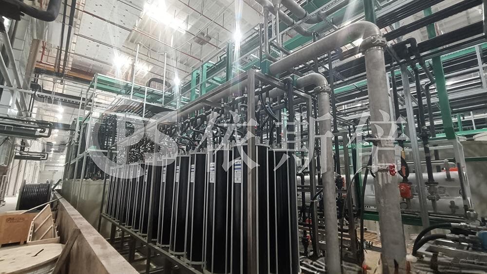 工业废水处理系统中曝气池的作用