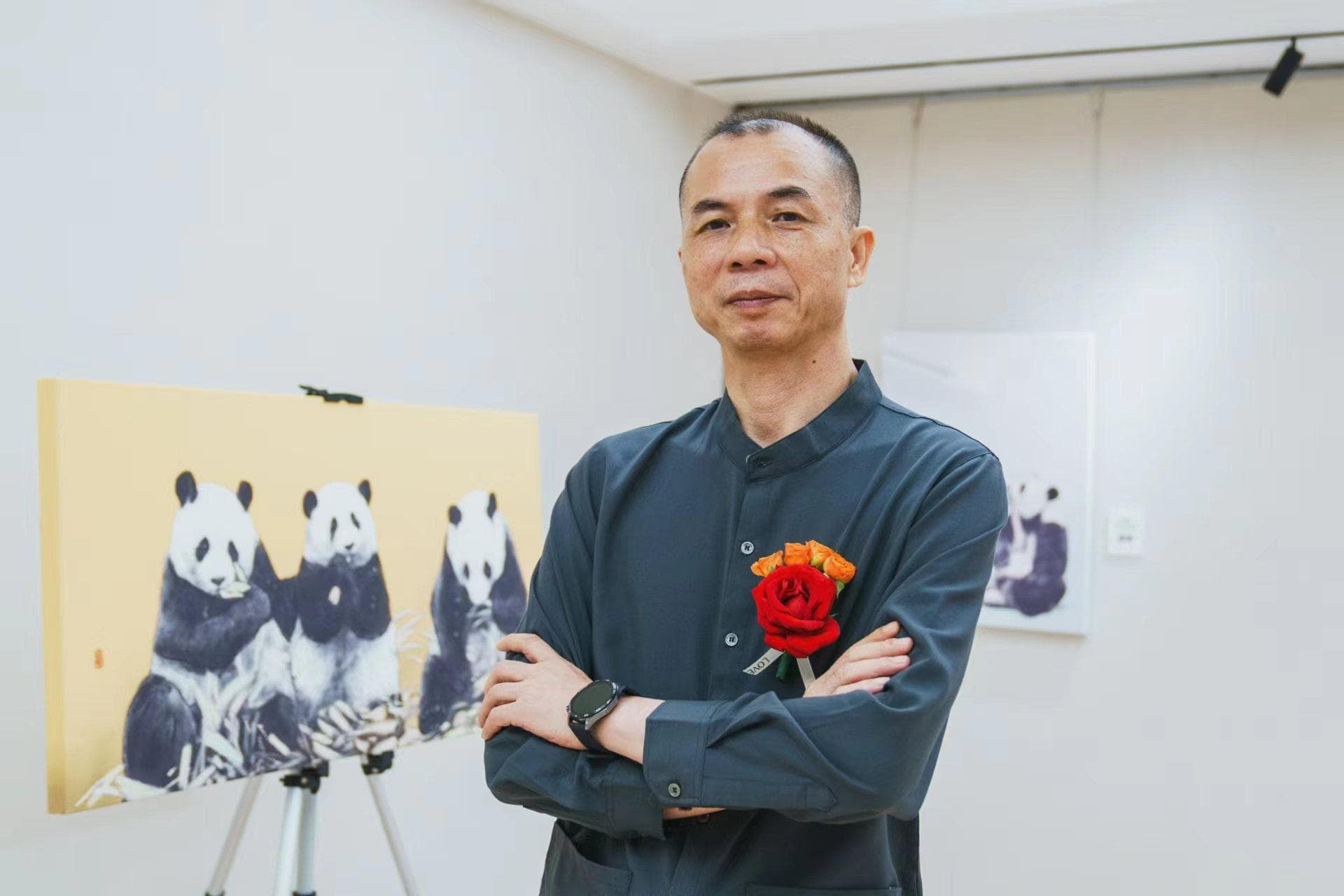 以跨界融合展现熊猫魅力，“黄义勇大熊猫美术作品公益展”受热捧