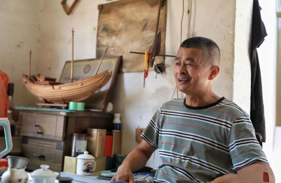 “大船怎么做，船模就怎么做”，他的这门手艺，甚至远传东南亚……
