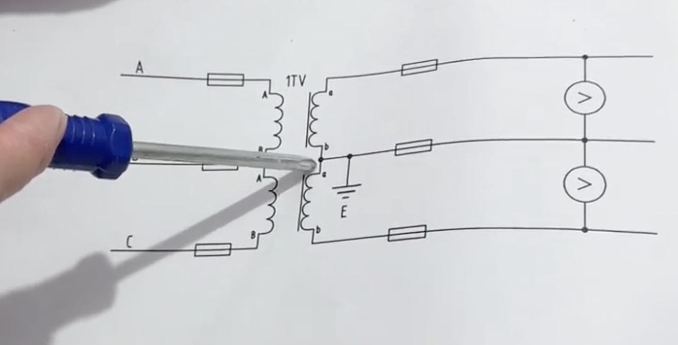 电压互感器V/V连接方式原理及应用